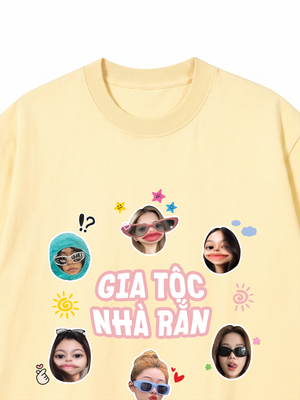 Áo Thun Custom Bestie Hội Rắn
