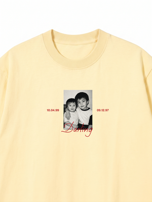 Áo Thun Custom Couple Darling