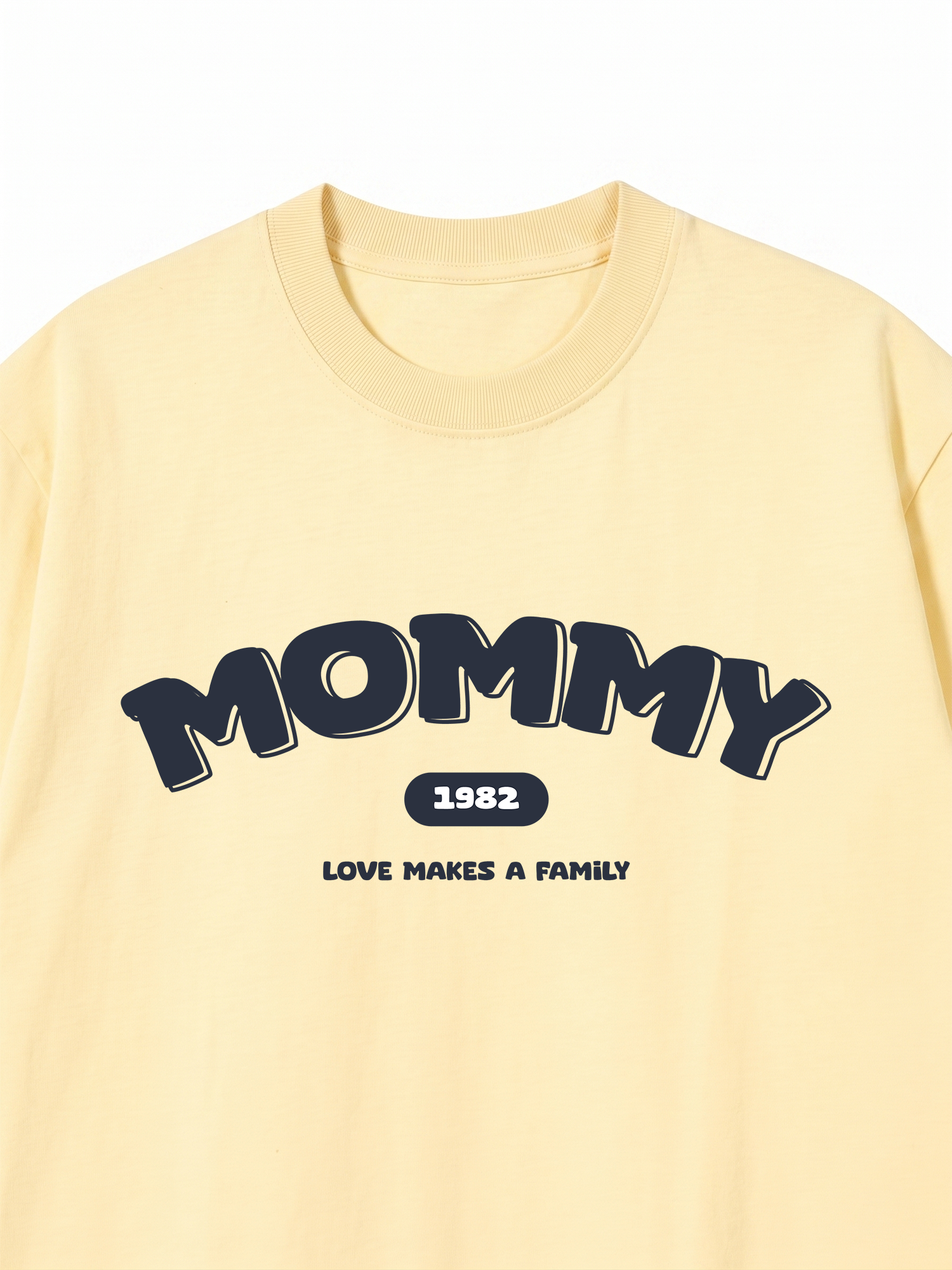 Áo Thun Custom Mommy Daddy Baby