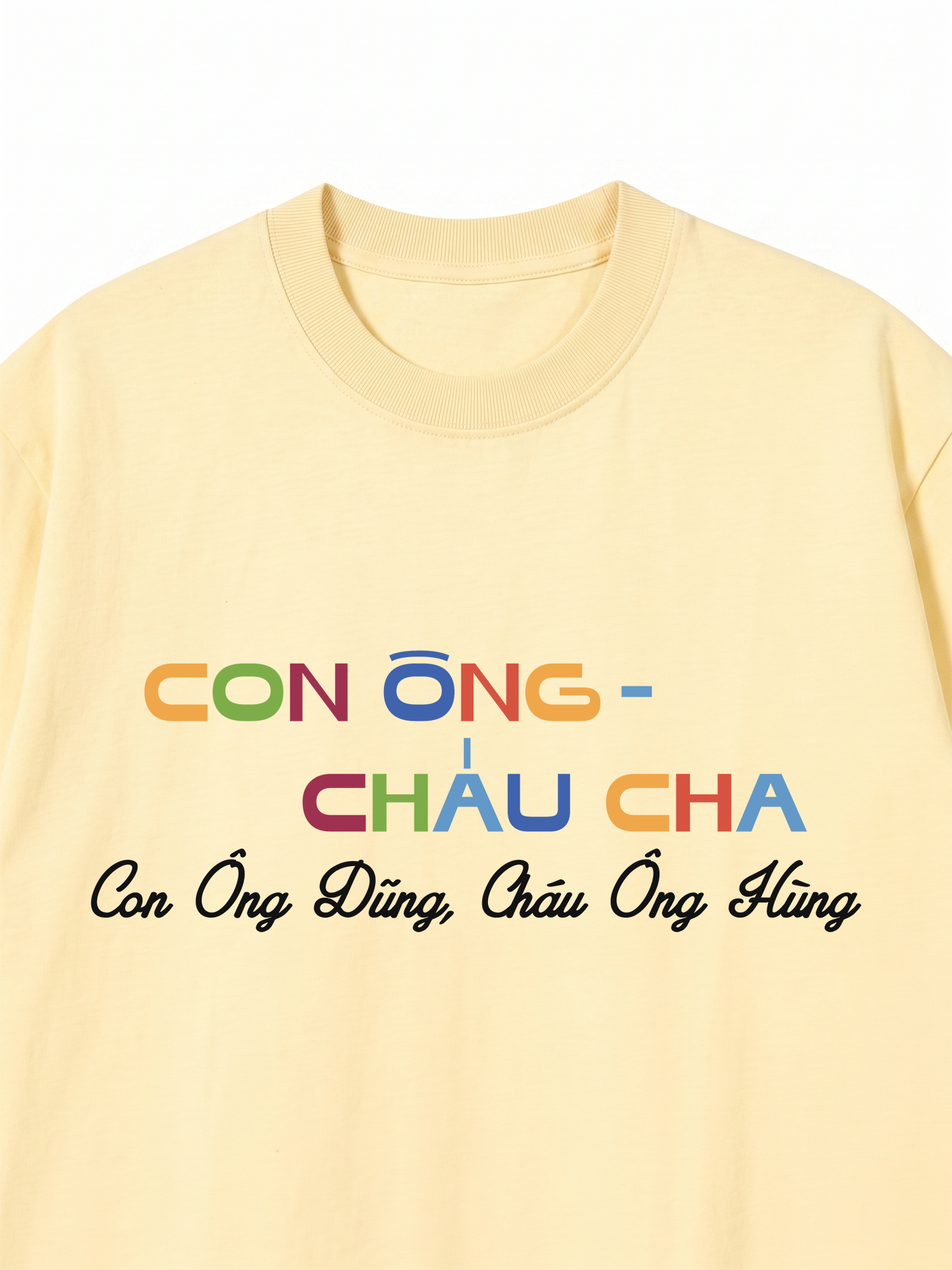Áo Thun Custom Con Ông Cháu Cha