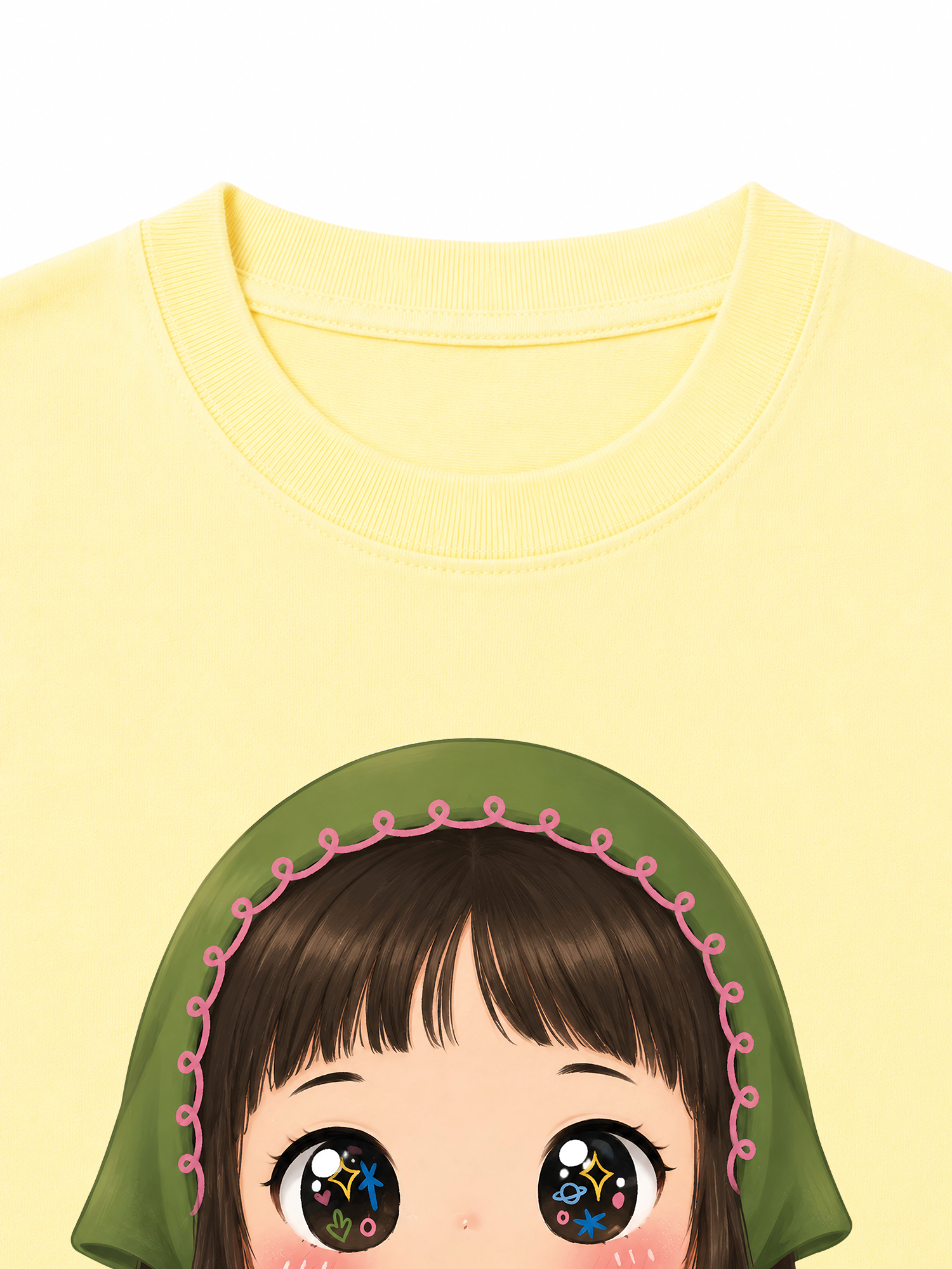 Áo Thun Nữ Girl With Milk Tea
