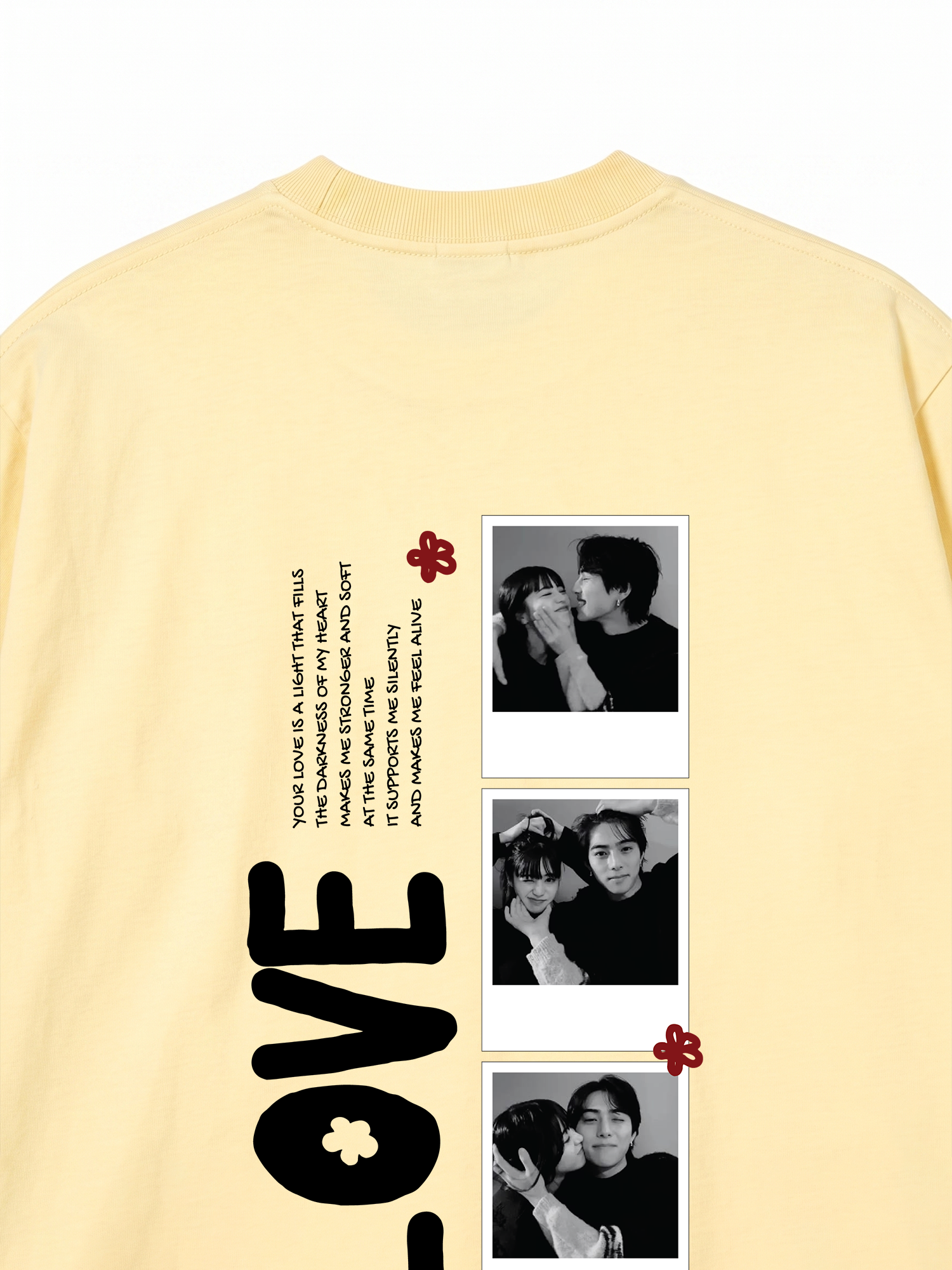Áo Thun Custom Couple Love