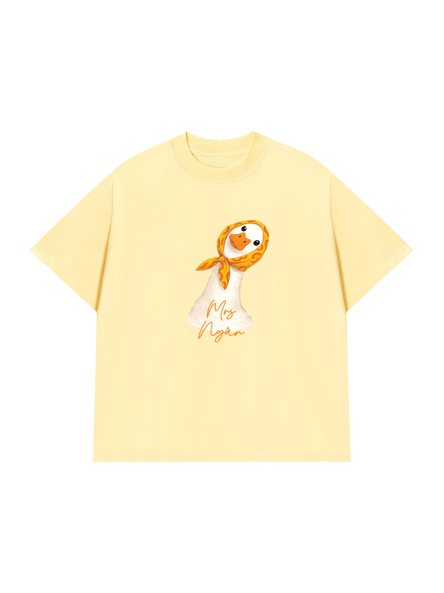 Áo Thun Custom Couple Goose