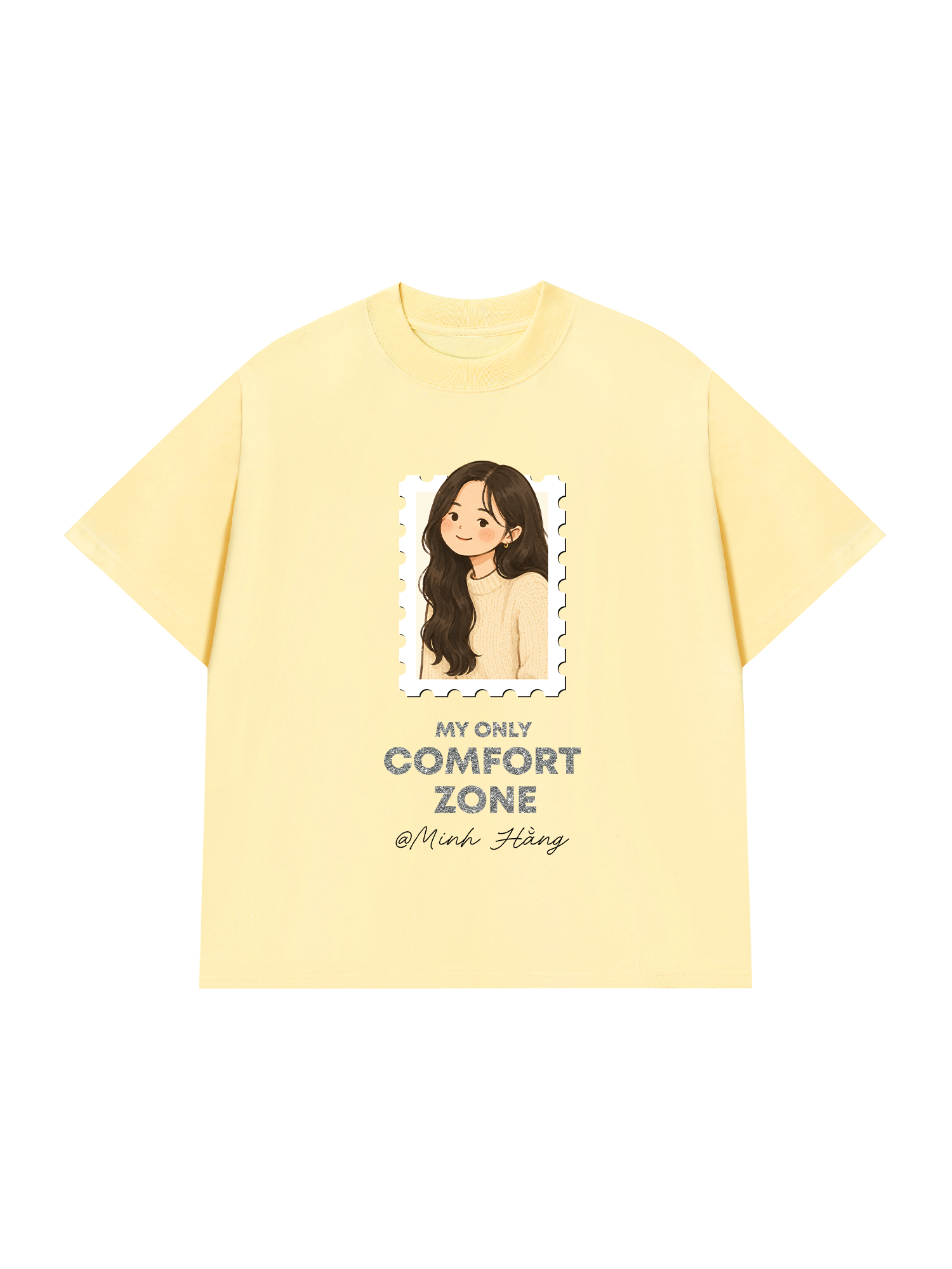 Áo Thun Custom Couple My Only Comfort Zone
