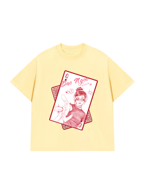 Áo Thun Custom Queen of Heart Comfort Colors