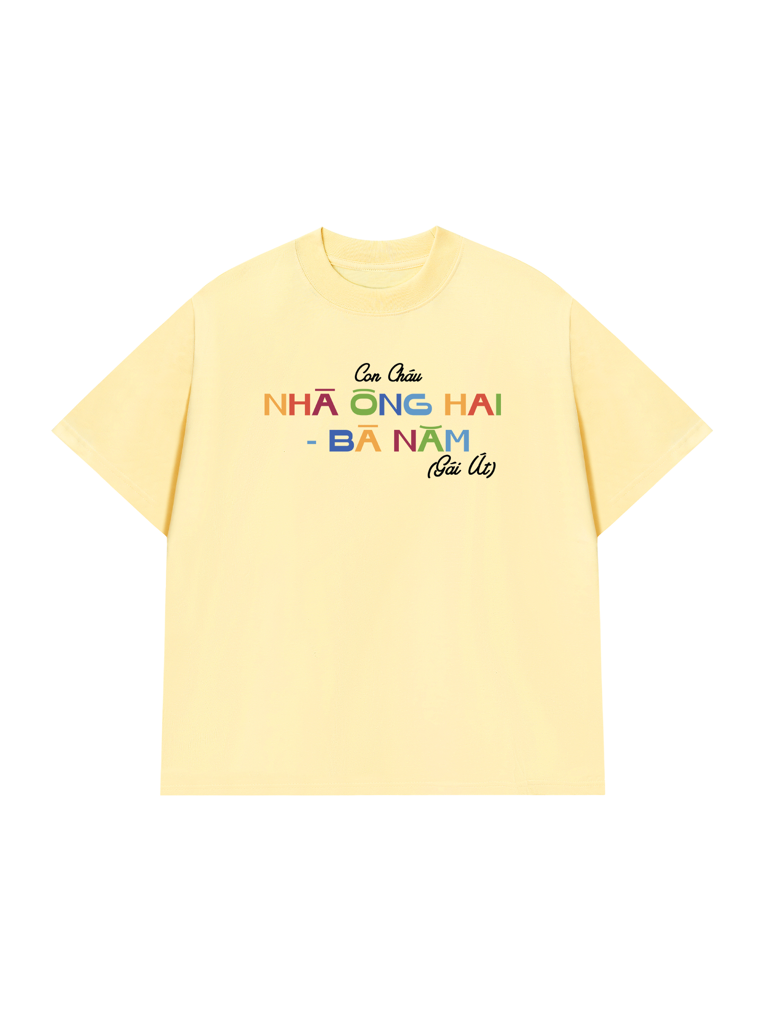 Áo Thun Custom Con Cháu Nhà Ông Bà