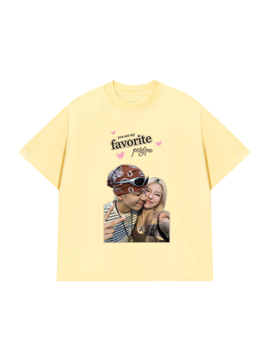 Áo Thun Custom Couple You Are My Favorite Person